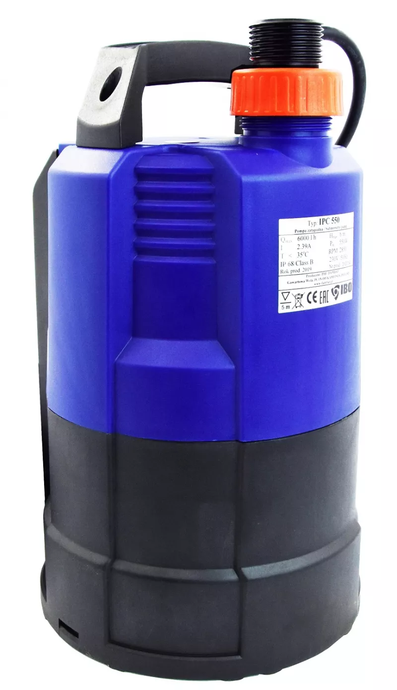 Pompă ape uzate IPC 550 cu flotor integrat, [],einstal.ro