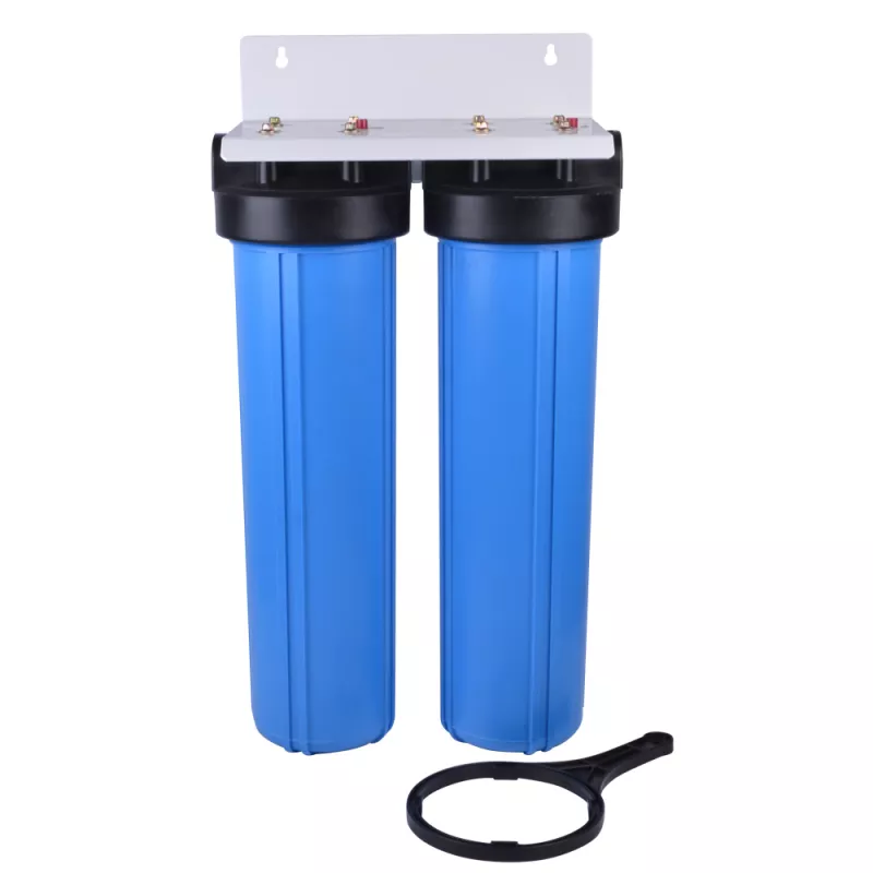 Sistem de filtrare apă dublu corp Big Blue 20``,filet 1``, [],einstal.ro