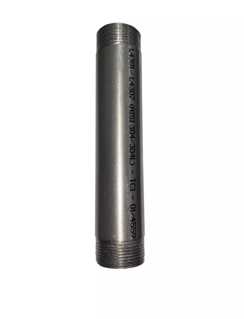 Ștuț filetat 1 1/4 20 cm din inox pentru pompe cu ejector, [],einstal.ro