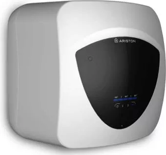 Boiler Ariston Andris Lux Eco 10, electric, 10 l, 1200 W, termostat, display LED, montare deasupra chiuvetei, alb