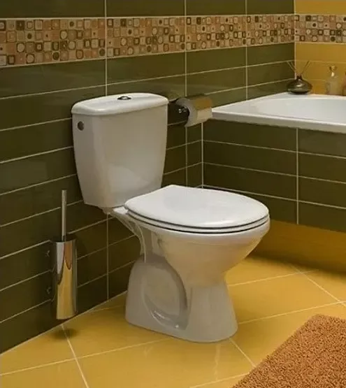 Set Vas WC Kolo Idolo, pe podea, include capac/rezervor, alb, 19036000