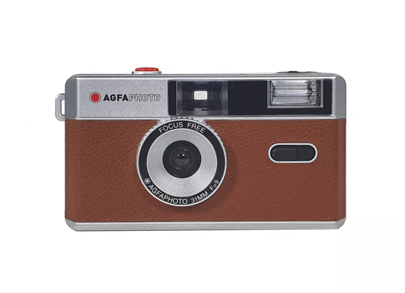 AgfaPhoto 35 mm Camera - coffe brown