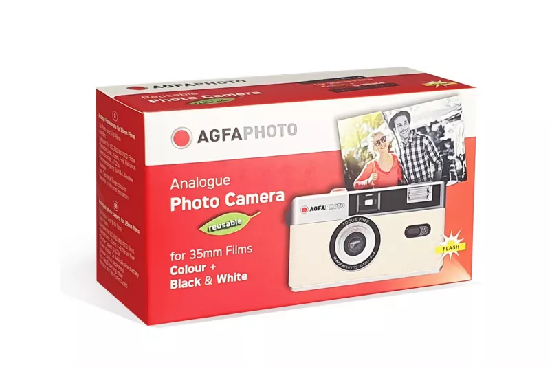 AgfaPhoto 35 mm Camera - light beige