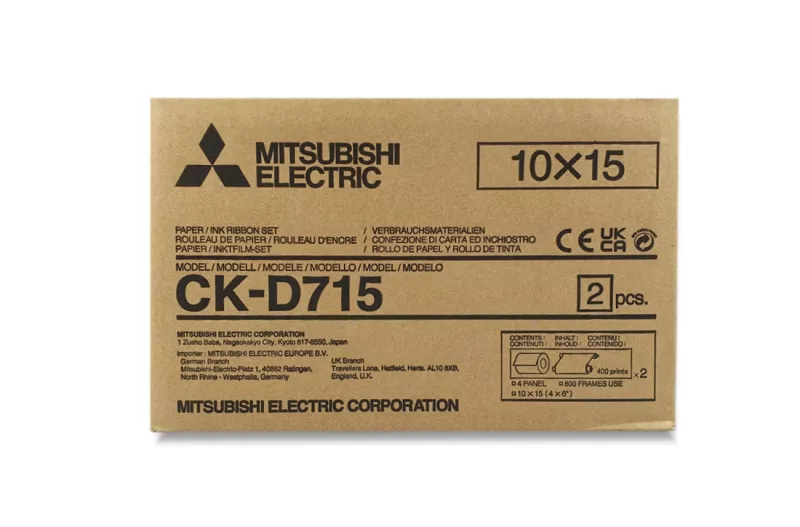 Mitsubishi CK-D715 (10x15) - 2x400 prints