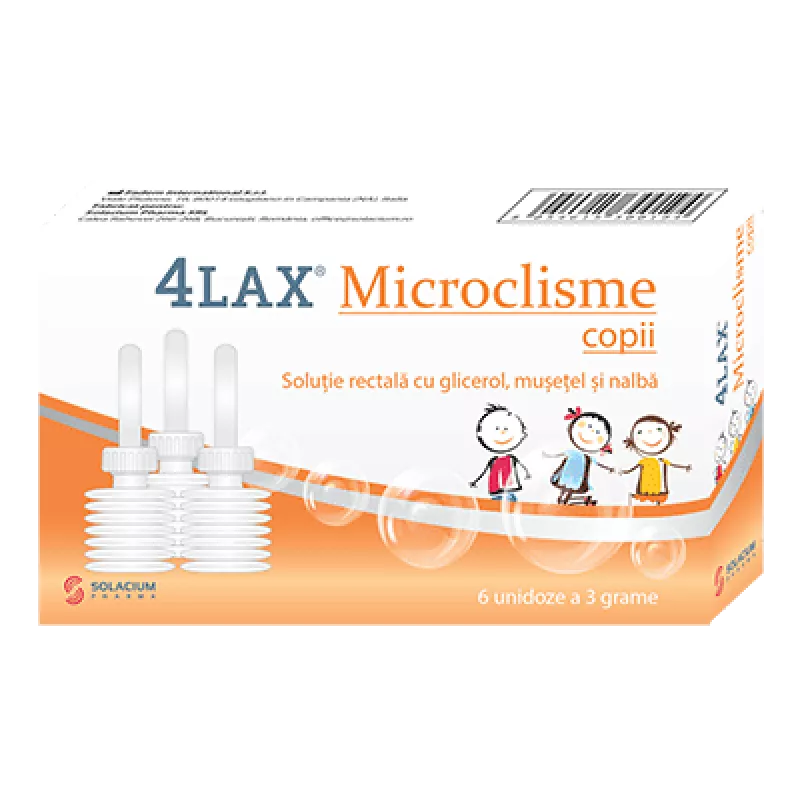 4 LAX MICROCLISME COPII x 6 UNIDOZE