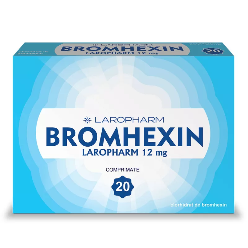 BROMHEXIN LAROPHARM 12 mg x 20