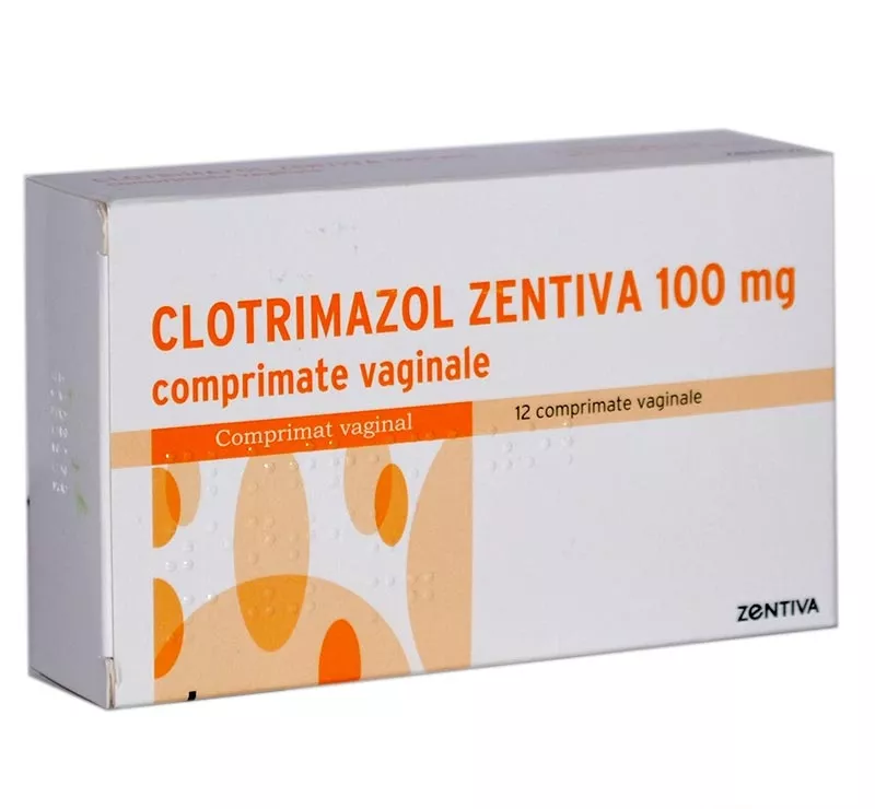 CLOTRIMAZOL  ZENTIVA 100 mg x 12