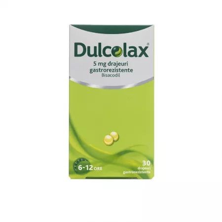 DULCOLAX 5 mg X 30 DRAJ. GASTROREZ. OPELLA HEALTHCARE RO