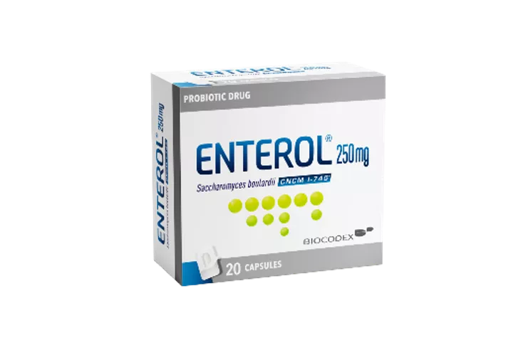 ENTEROL 250 mg x 10 CAPS.