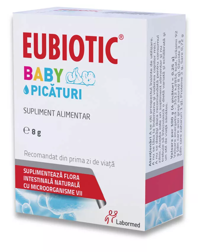 EUBIOTIC BABY PICATURI X 8 G