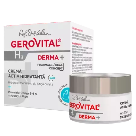 GEROVITAL H3 DERMA-CREMA ACTIV HIDRATANTA X 50ML