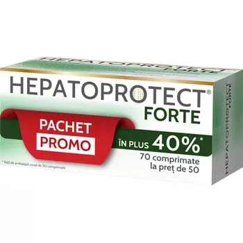 HEPATOPROTECT FORTE X 70 CPR PACHET PROMO.