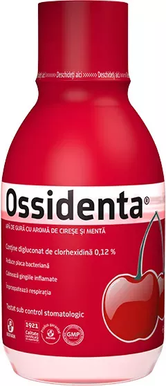 OSSIDENTA-APA DE GURA CIRESE+ MENTA