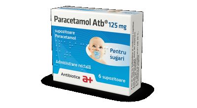 PARACETAMOL ATB 125 mg x 6
