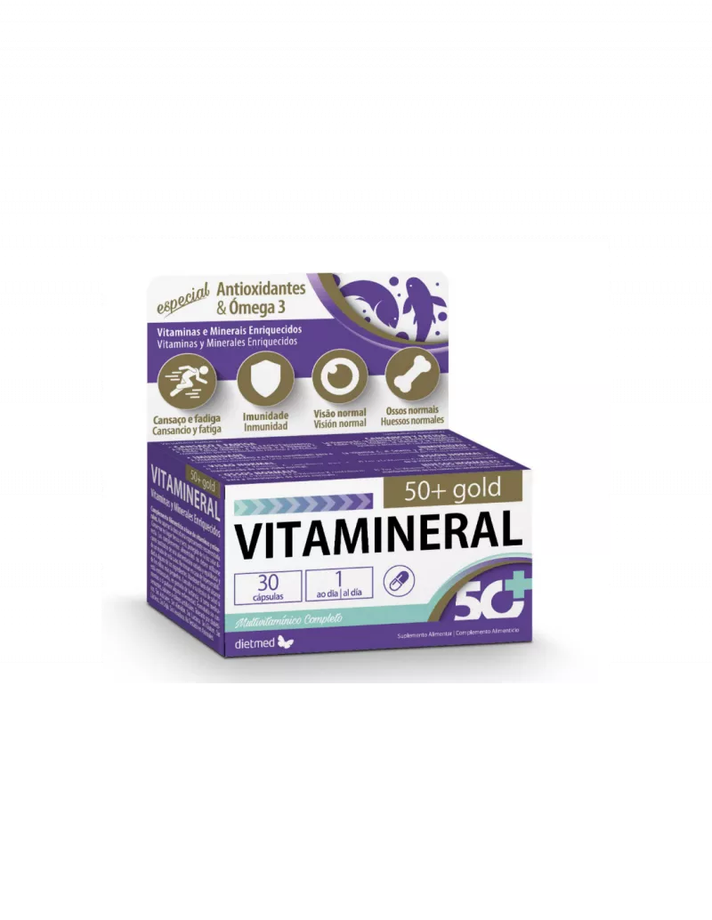 TYPE NATURE VITAMINERAL 50+ GOLD X 30 CPS