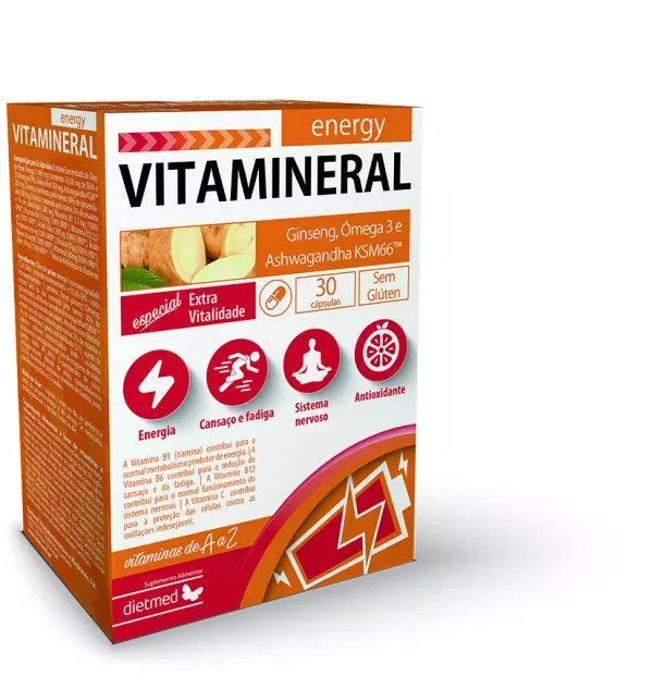 TYPE NATURE VITAMINERAL ENERGY X 30 CPS