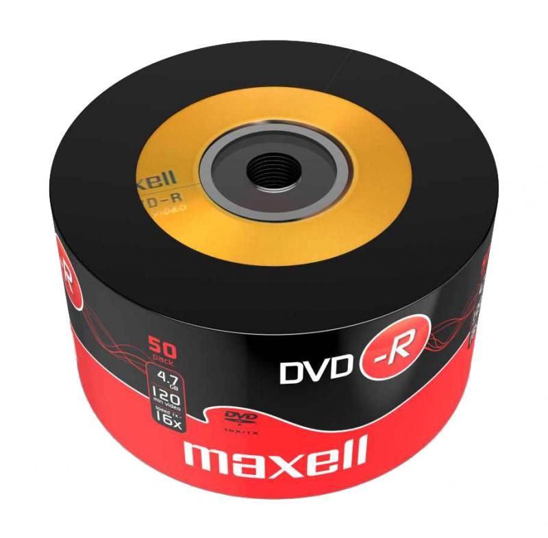 Cd, dvd, blue-ray MAXELL | DVD-R 50/SET 4.7GB 16X SHRINK MAX