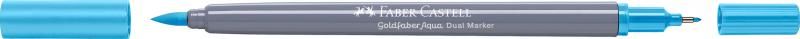 MARKER SOLUBIL 2 CAPETE GOLDFABER ALBASTRU MANGAN 245 FABER-CASTELL