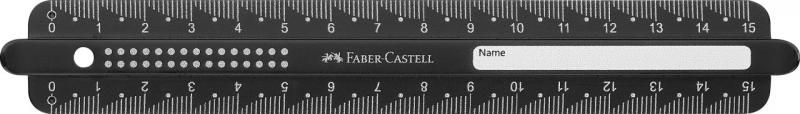 RIGLA 15CM DOTS FABER-CASTELL