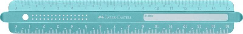 RIGLA 15CM SPARKLE FABER-CASTELL