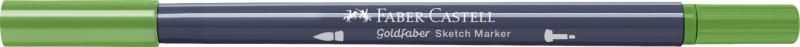 SKETCH MARKER 2 CAPETE VERDE PAMANTIU GALBUI 168 GOLDFABER FABER-CASTELL