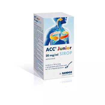 ACC Junior 20mg/ml solutie orala x 100ml, [],medik-on.ro