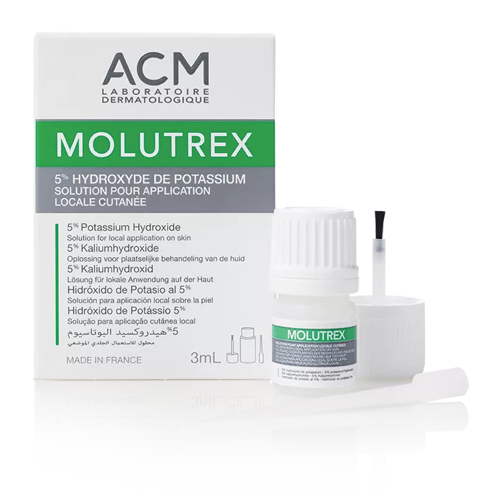 ACM Molutrex 5% solutie tratament Molluscum Contagiosum x 3ml, [],medik-on.ro