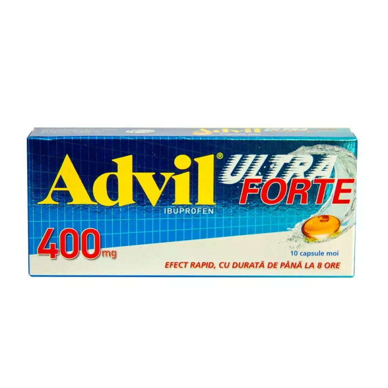 Advil Ultra Forte 400mg x 10 capsule moi, [],medik-on.ro