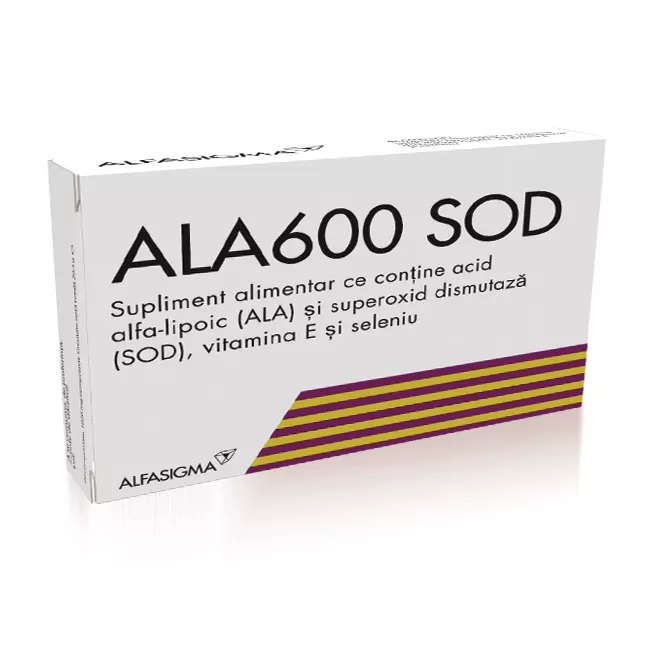 AlaSod 600 x 20 comprimate, [],medik-on.ro