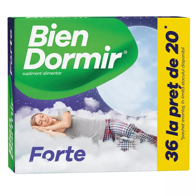Bien Dormir Forte x 36 capsule, [],medik-on.ro