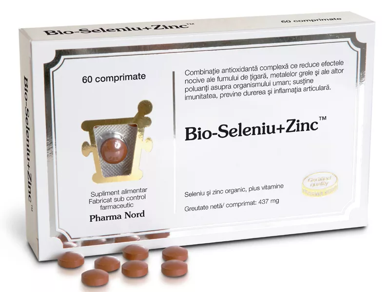Bio Seleniu + Zinc x 60 capsule, [],medik-on.ro