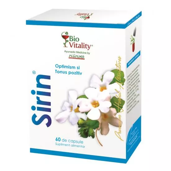 Bio Vitality Sirin x 60 capsule, [],medik-on.ro