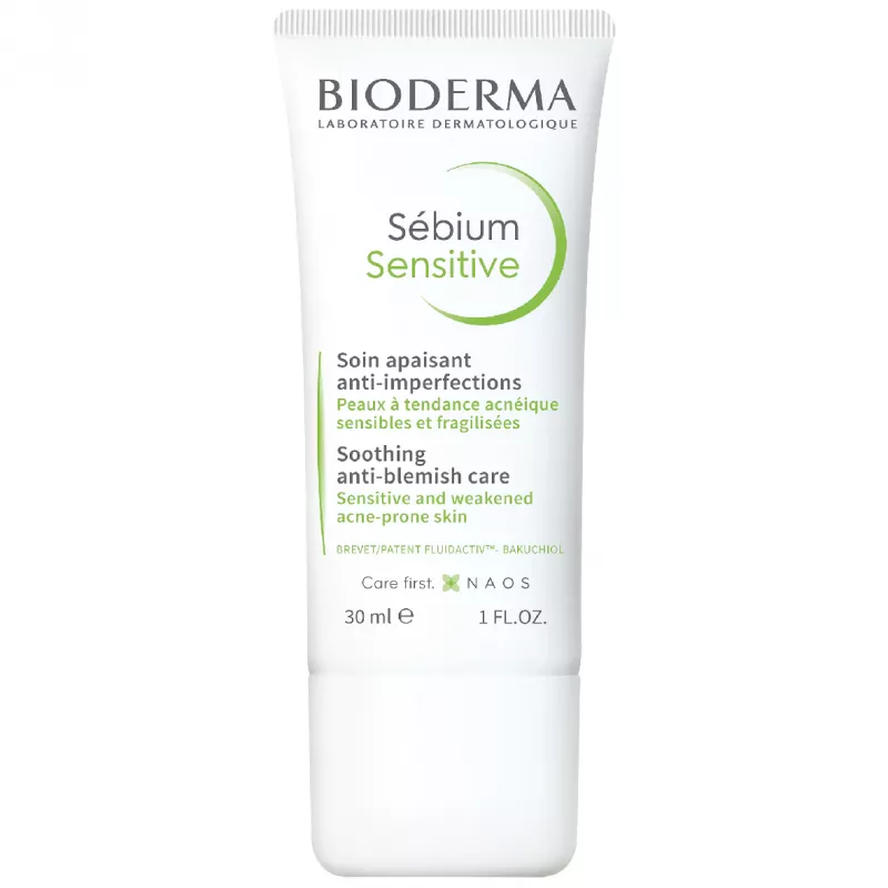 Bioderma Sebium Sensitive pentru ten sensibilizat post tratamente acneice x 30ml, [],medik-on.ro