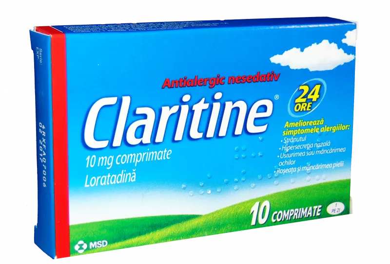 Claritine 10mg x 10 comprimate, [],medik-on.ro