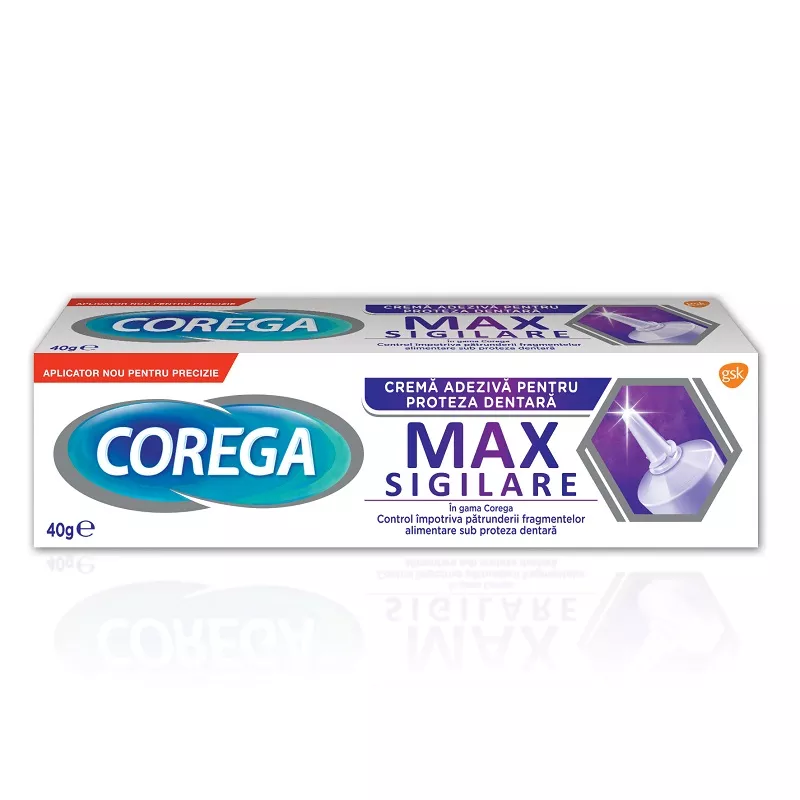 Corega crema adeziva Max sigilare x 40 grame, [],medik-on.ro