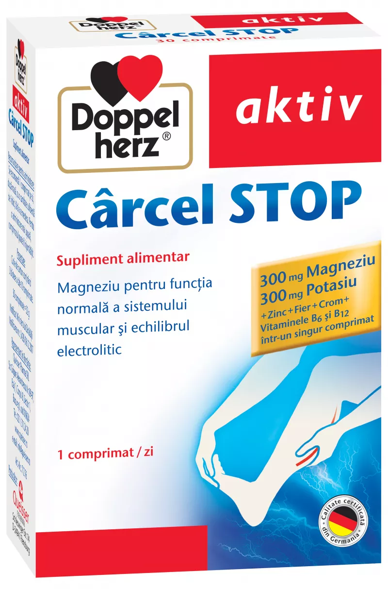 Doppelherz Aktiv Carcel stop x 30 comprimate, [],medik-on.ro