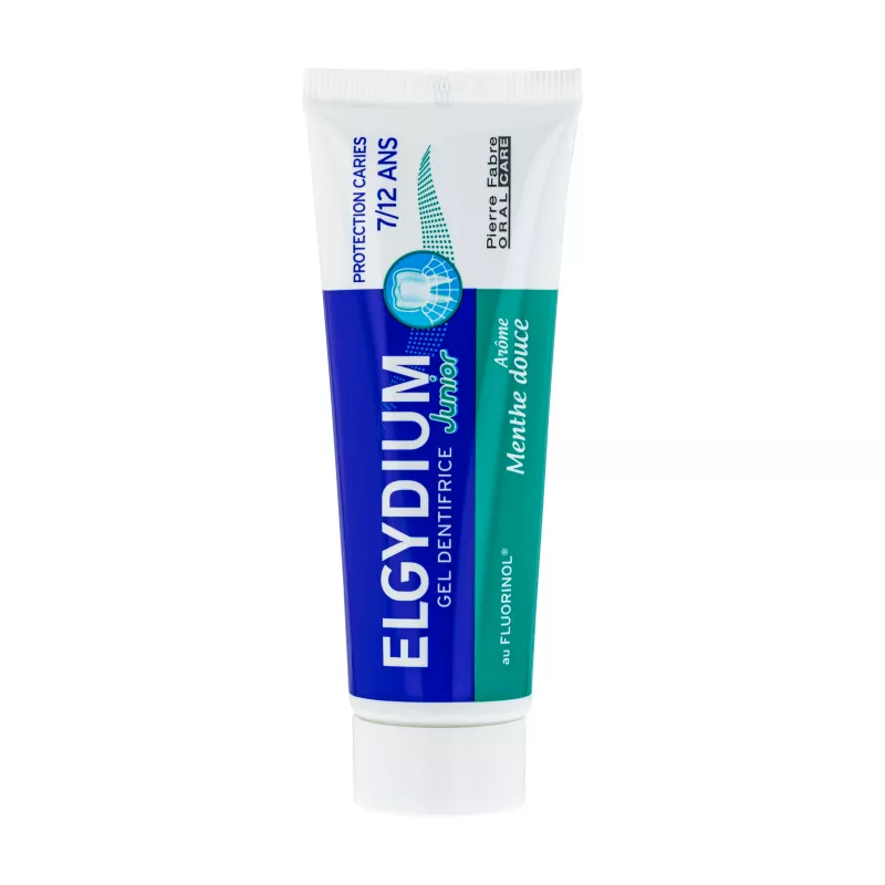 Elgydium Junior pasta de dinti pentru copii 7-12 ani cu aroma de menta x 50ml, [],medik-on.ro