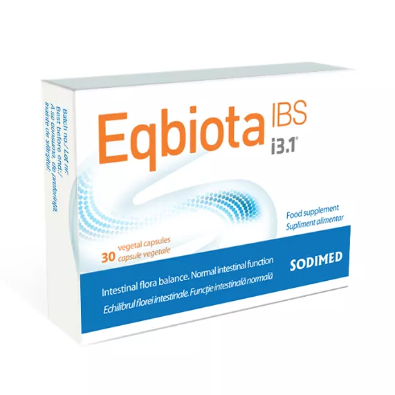 Eqbiota IBS probiotic x 30 capsule, [],medik-on.ro