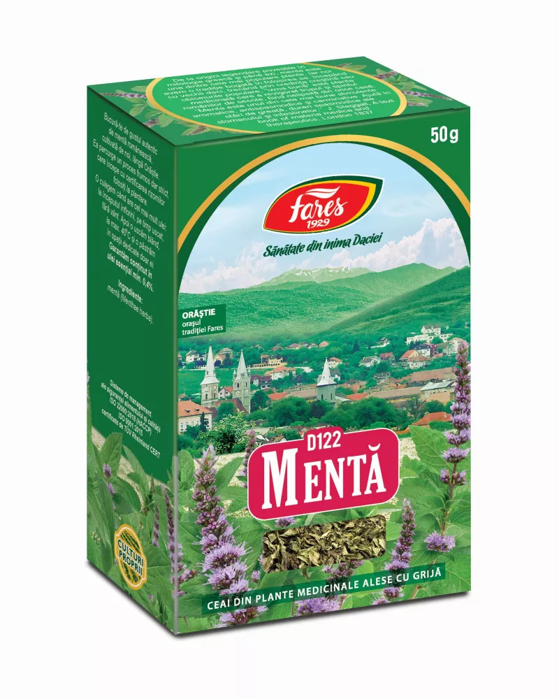 Fares ceai menta x 50 grame, [],medik-on.ro
