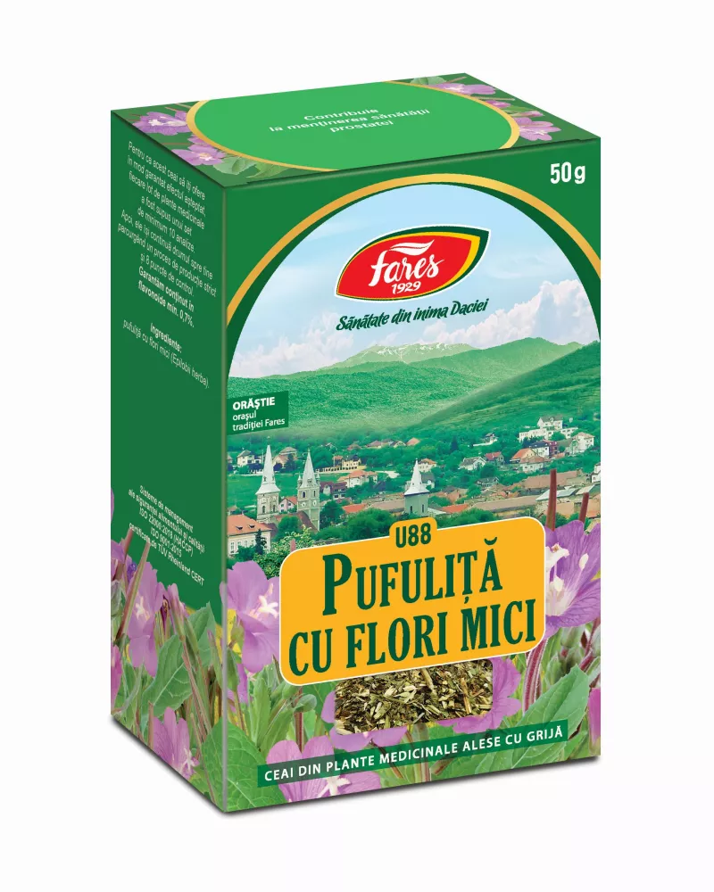 Fares ceai pufulita cu flori mici x 50 grame, [],medik-on.ro