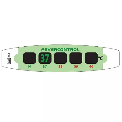 Fevercontrol termometru de frunte cu cristale lichide, [],medik-on.ro
