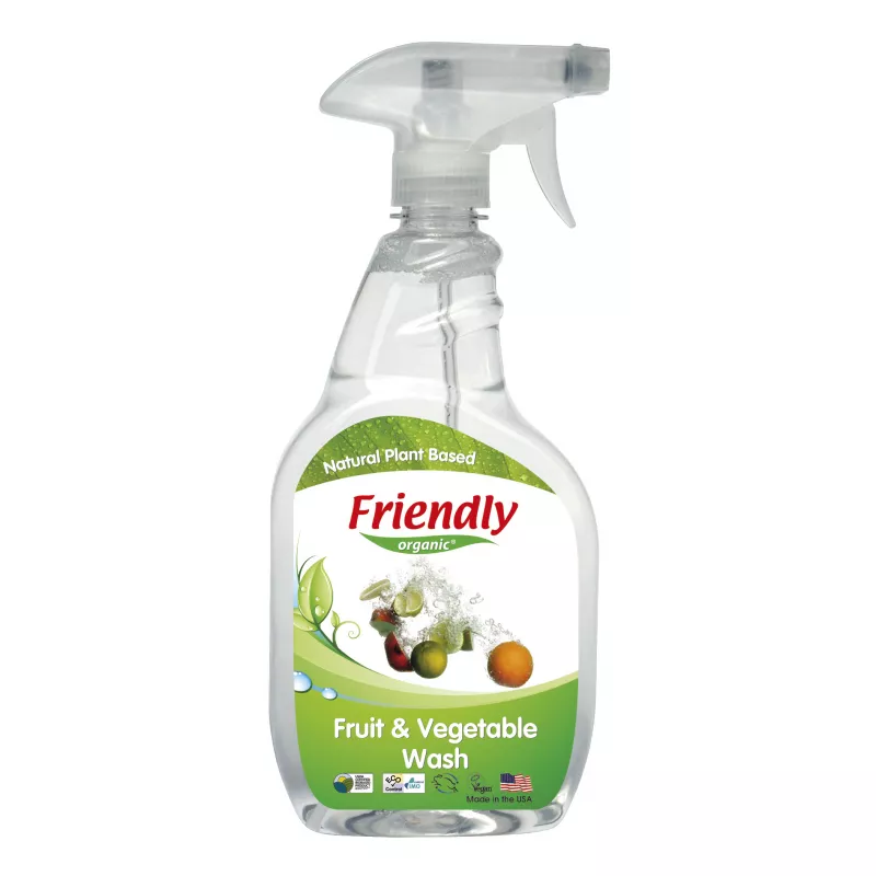 Friendly Detergent spray pentru curatare fructe si legume x 650ml, [],medik-on.ro