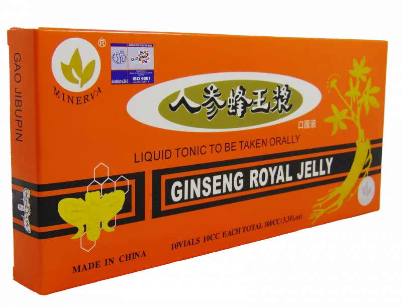 Ginseng & Royal jelly x 10 fiole, [],medik-on.ro