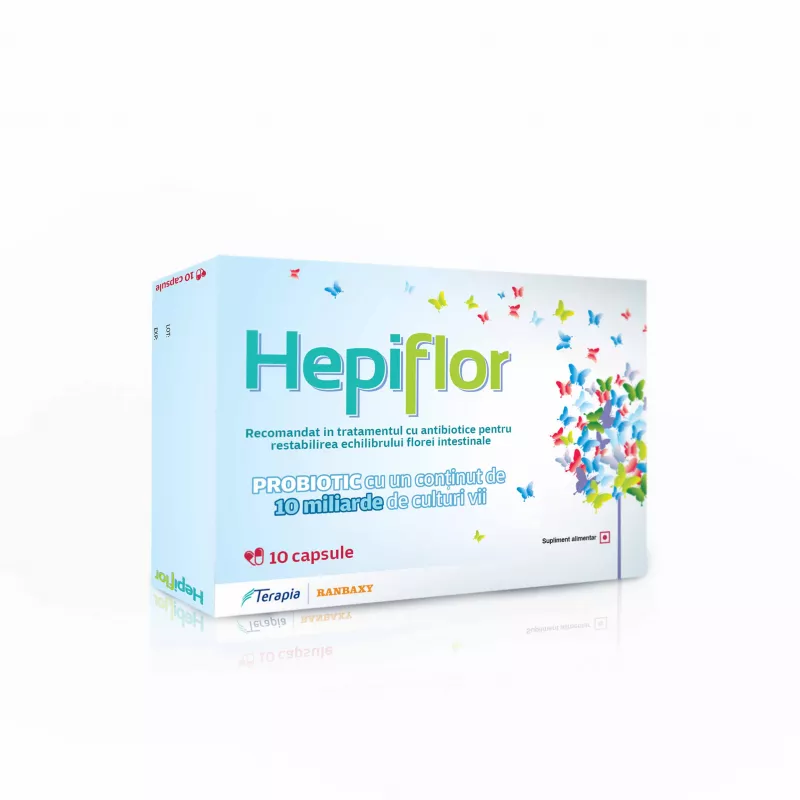 Hepiflor x 10 capsule, [],medik-on.ro