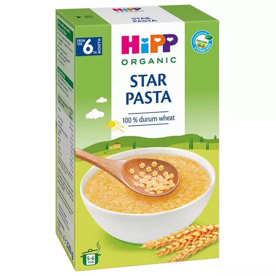 Hipp paste pentru copii Star Pasta x 320 grame, [],medik-on.ro