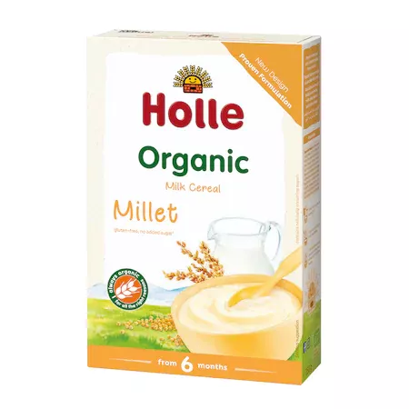 Holle Cereale cu lapte si mei x 250 grame, [],medik-on.ro