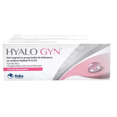Hyalo Gyn Gel cu 10 aplicatoare x 30 grame, [],medik-on.ro