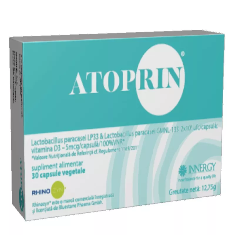 Innergy Atoprin x 30 capsule, [],medik-on.ro