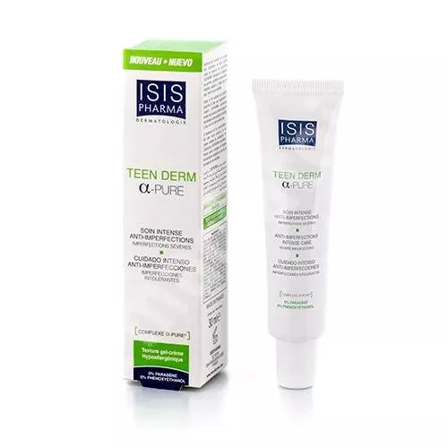 Isis Pharma Teen Derm A-pure gel crema acnee severa x 30ml, [],medik-on.ro