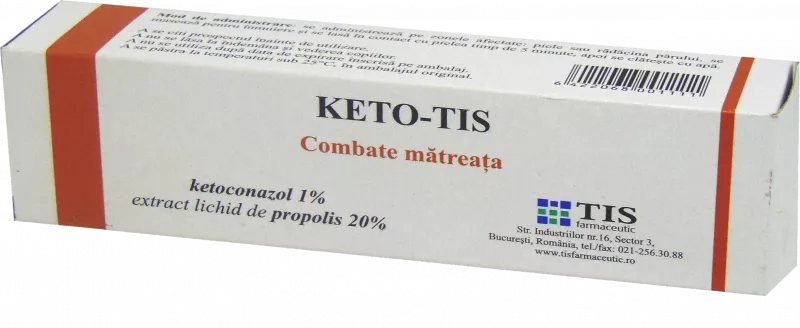 Keto-Tis gel capilar x 50 grame, [],medik-on.ro